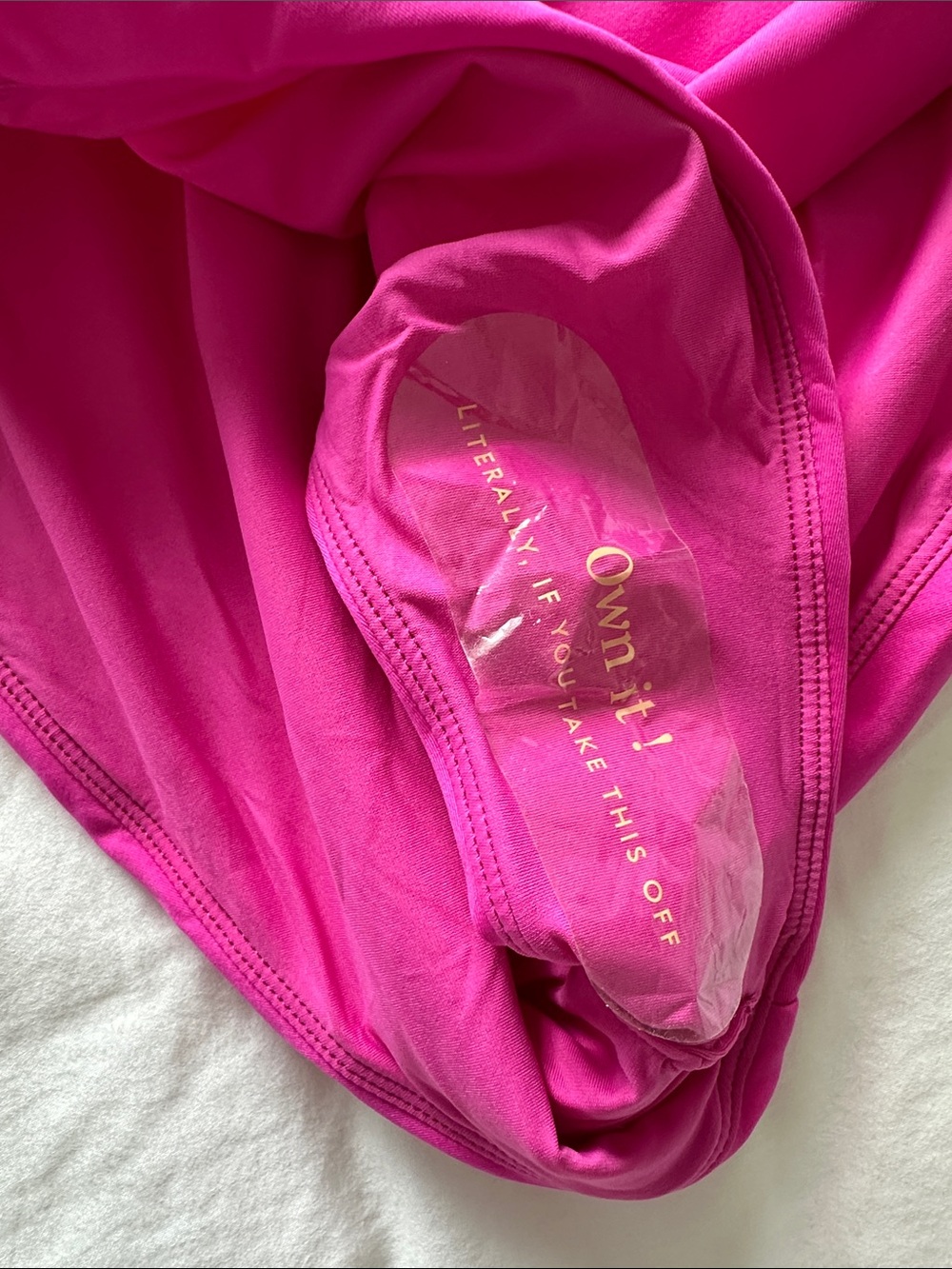 Left On Friday Hot Pink Streamline Suit - Picture 6 of 7